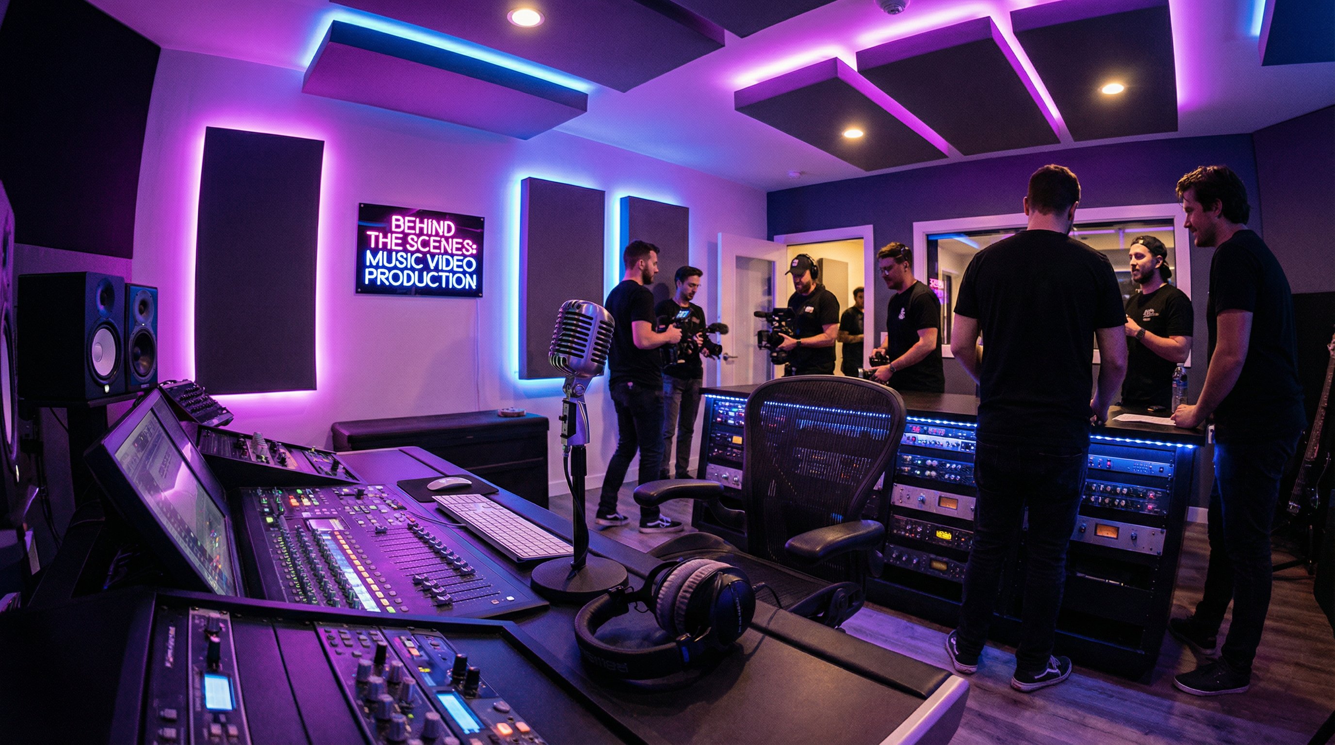 91动漫音乐MV制作幕后视频